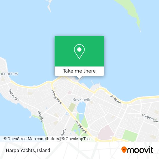 Harpa Yachts map