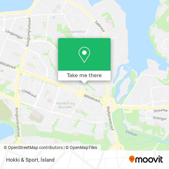 Hokki & Sport map