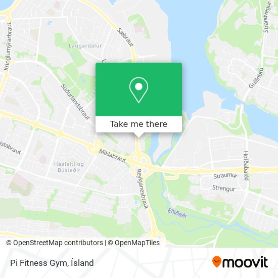 Mapa Pi Fitness Gym