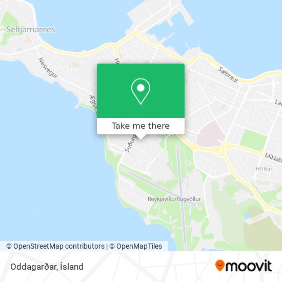 Oddagarðar map