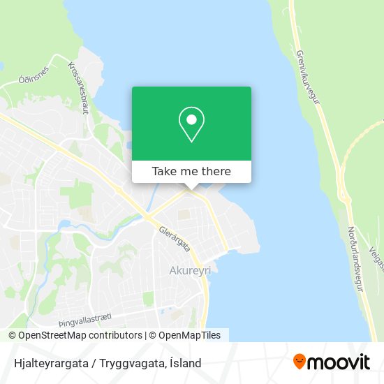 Hjalteyrargata / Tryggvagata map