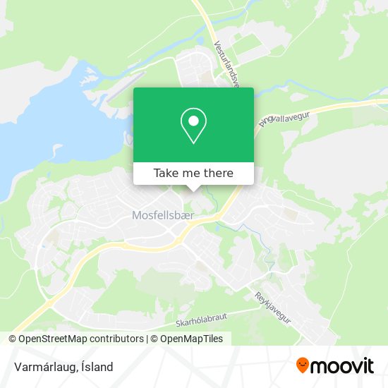 Varmárlaug map