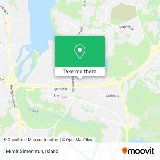 Mímir Símenntun map