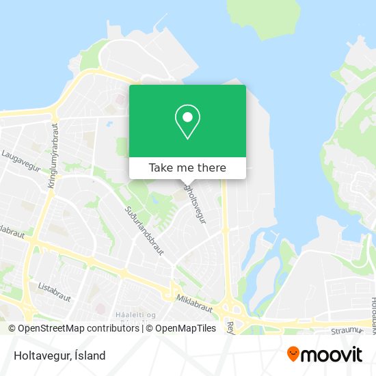 Holtavegur map