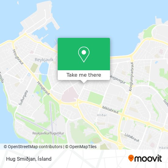 Mapa Hug Smiðjan