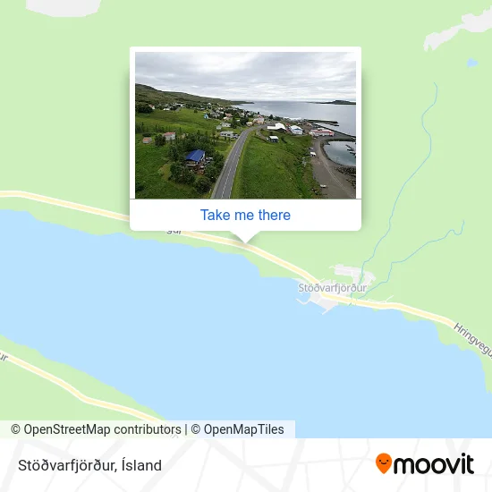 Stöðvarfjörður map
