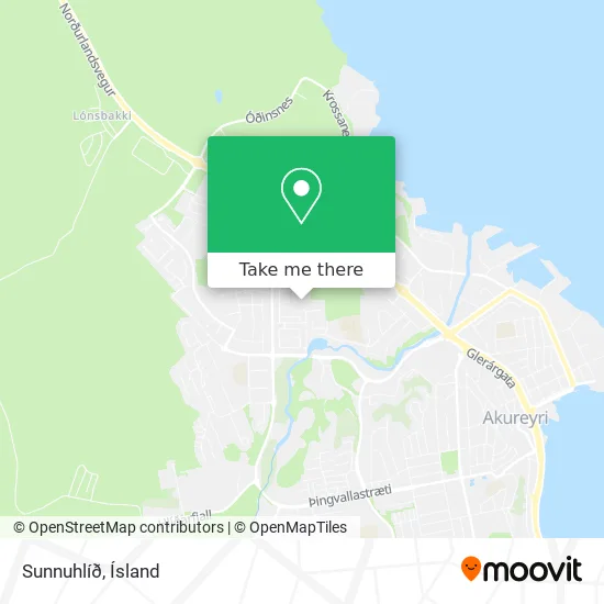 Sunnuhlíð map