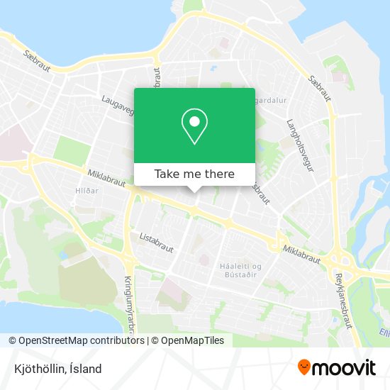Mapa Kjöthöllin