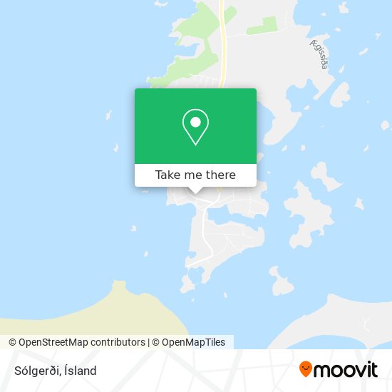 Mapa Sólgerði