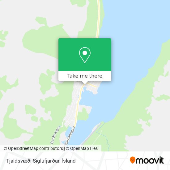 Tjaldsvæði Siglufjarðar map
