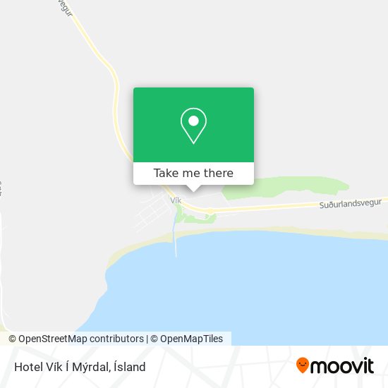 Hotel Vík Í Mýrdal map