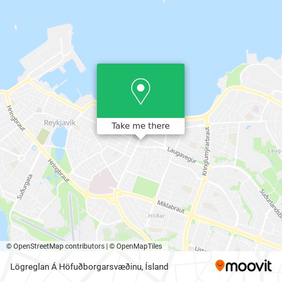 Lögreglan Á Höfuðborgarsvæðinu map