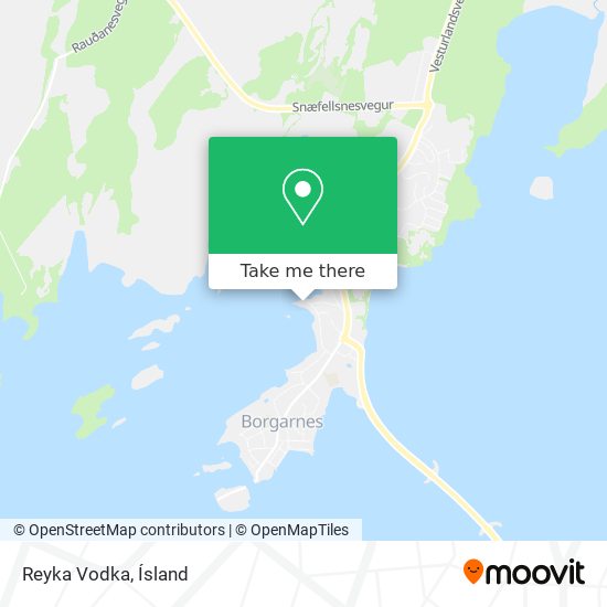 Reyka Vodka map