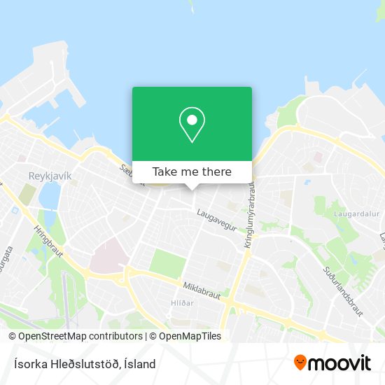 Ísorka Hleðslutstöð map