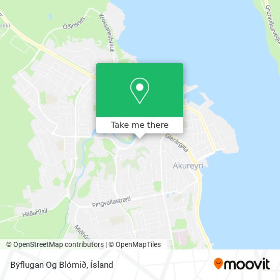 Býflugan Og Blómið map