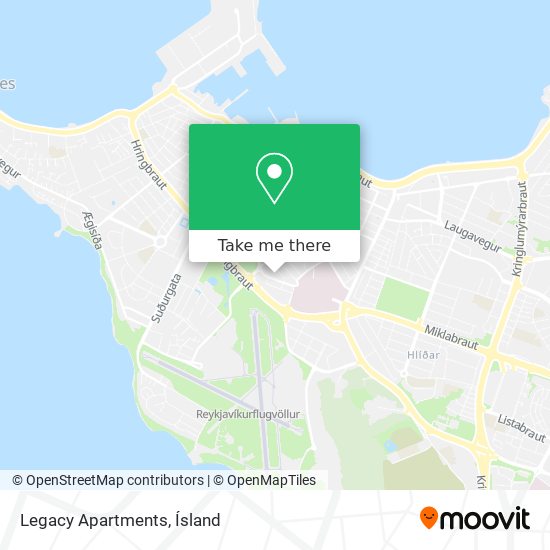 Legacy Apartments map