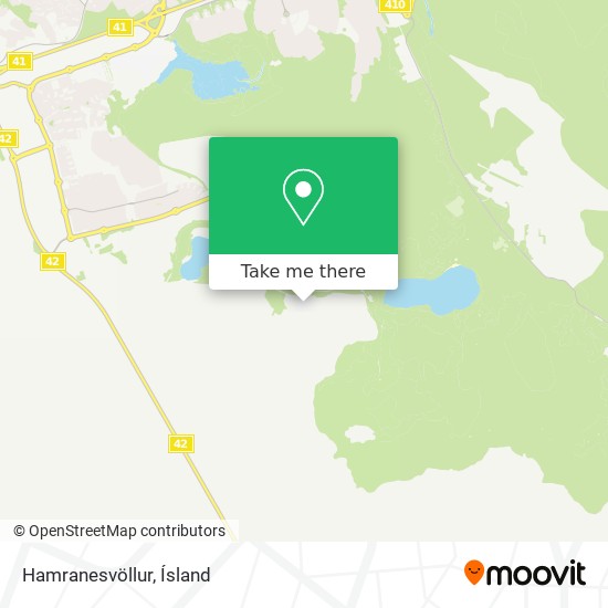 Hamranesvöllur map