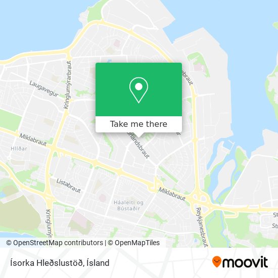 Ísorka Hleðslustöð map