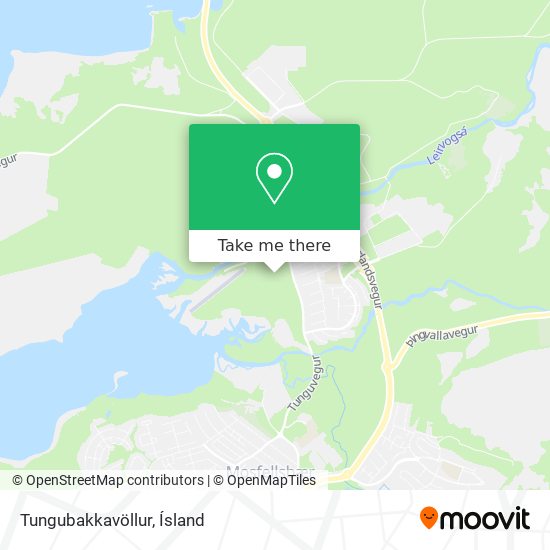 Tungubakkavöllur map