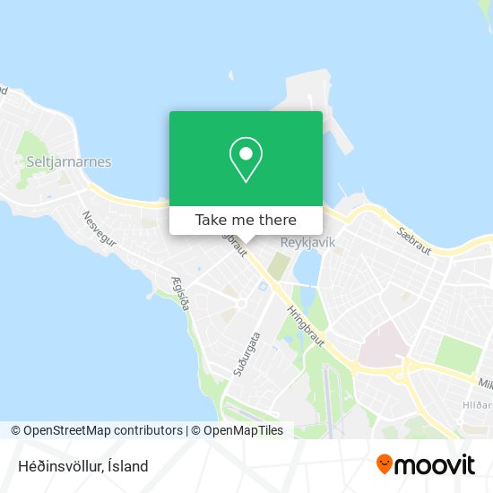 Héðinsvöllur map
