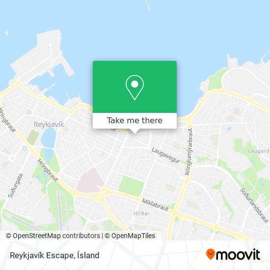 Reykjavík Escape map
