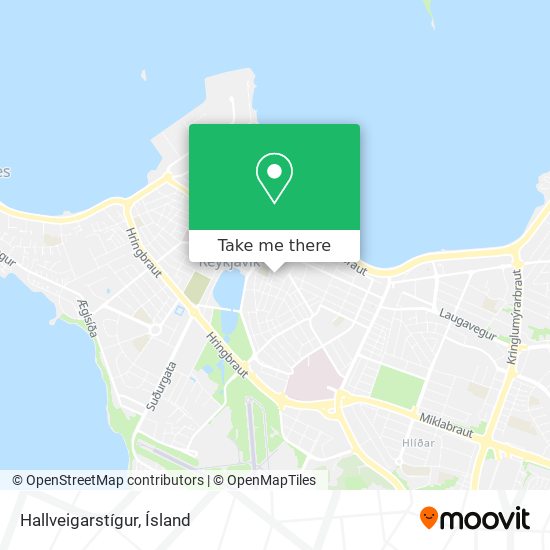 Mapa Hallveigarstígur