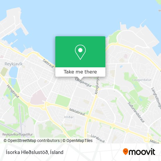 Ísorka Hleðslustöð map