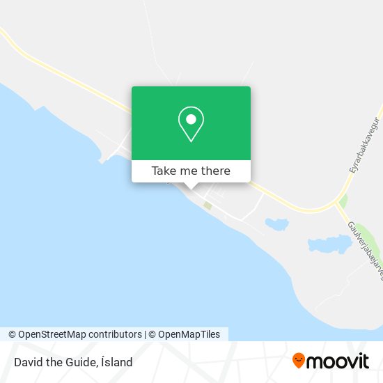 David the Guide map