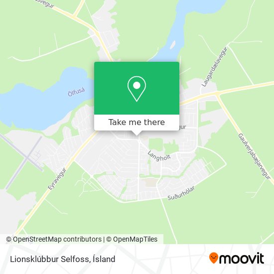 Lionsklúbbur Selfoss map