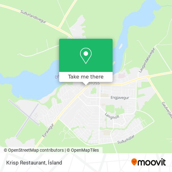 Mapa Krisp Restaurant