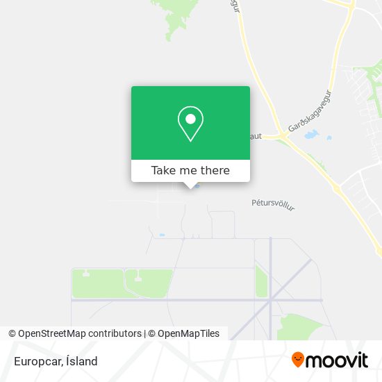 Europcar map