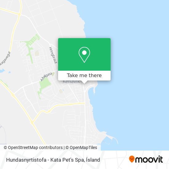 Hundasnyrtistofa - Kata Pet's Spa map
