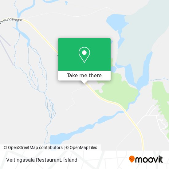 Mapa Veitingasala Restaurant