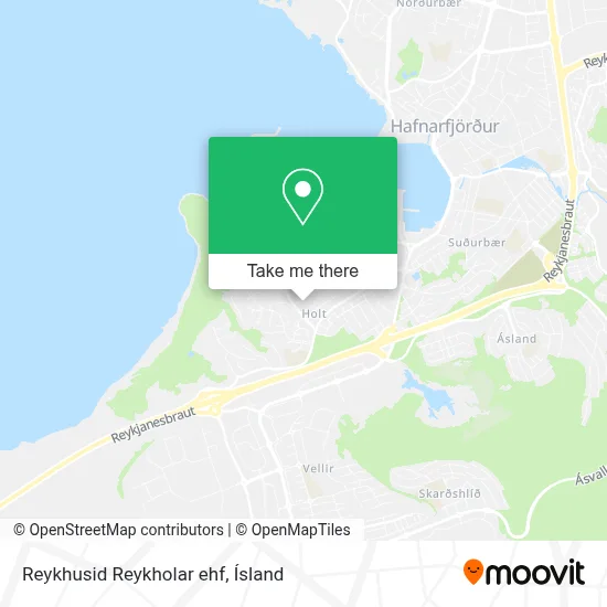 Reykhusid Reykholar ehf map