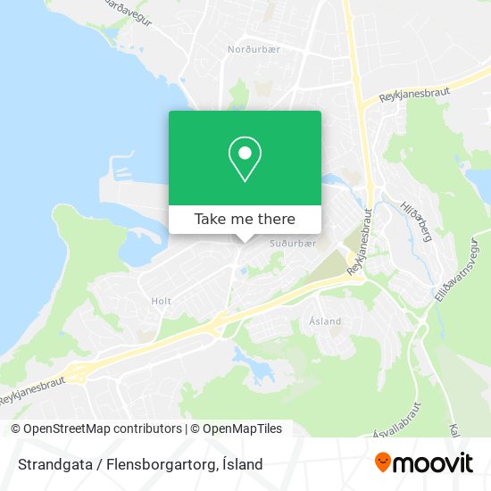 Strandgata / Flensborgartorg map