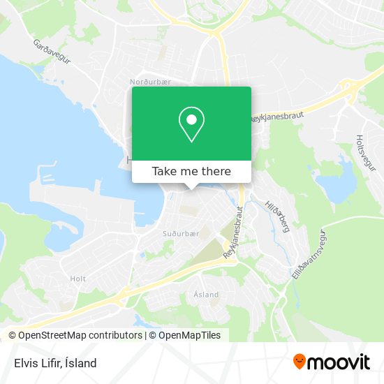 Elvis Lifir map