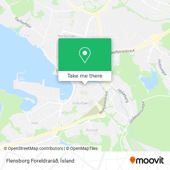 Flensborg Foreldraráð map