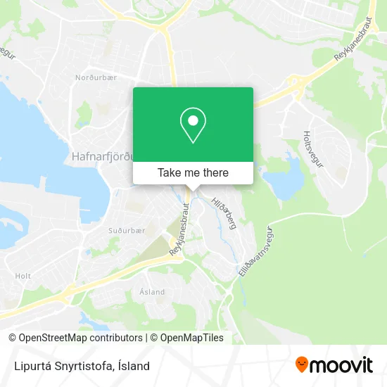 Lipurtá Snyrtistofa map