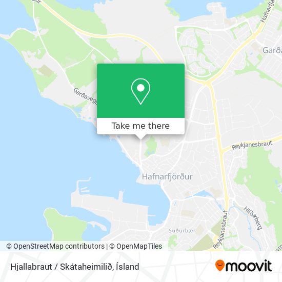 Mapa Hjallabraut / Skátaheimilið