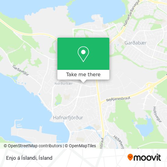 Enjo á Íslandi map