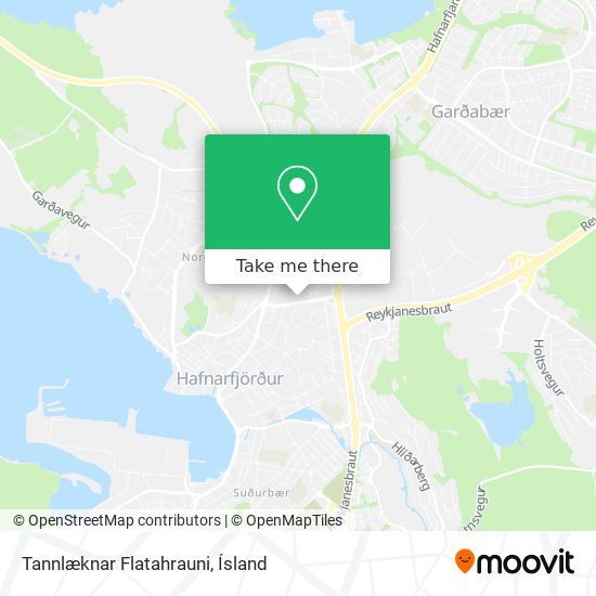 Tannlæknar Flatahrauni map