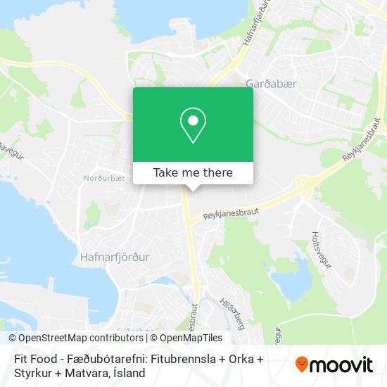 Mapa Fit Food - Fæðubótarefni: Fitubrennsla + Orka + Styrkur + Matvara