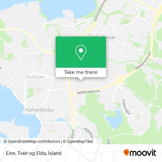 Mapa Einn, Tveir og Elda