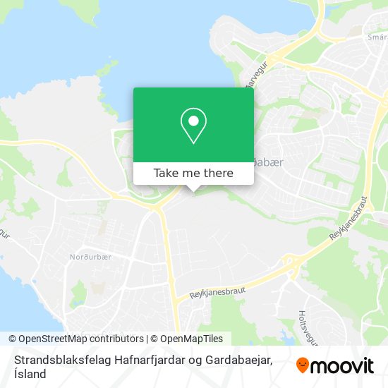 Strandsblaksfelag Hafnarfjardar og Gardabaejar map