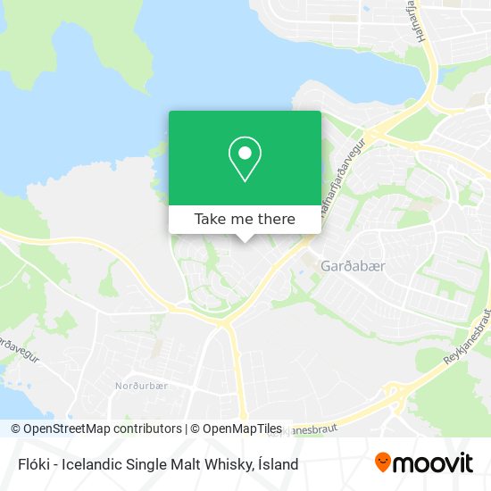 Flóki - Icelandic Single Malt Whisky map