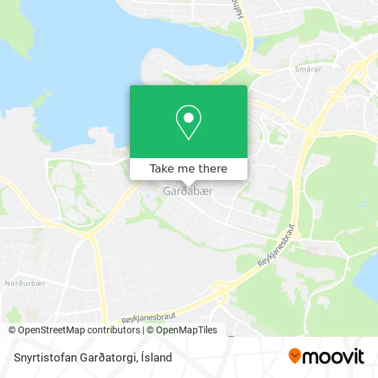 Snyrtistofan Garðatorgi map