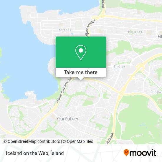 Mapa Iceland on the Web