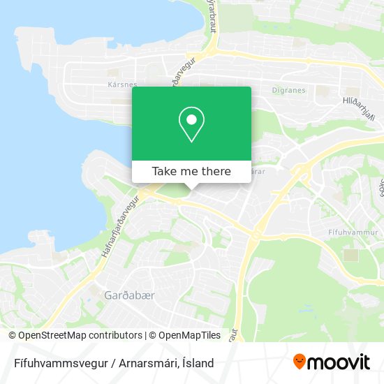 Fífuhvammsvegur / Arnarsmári map