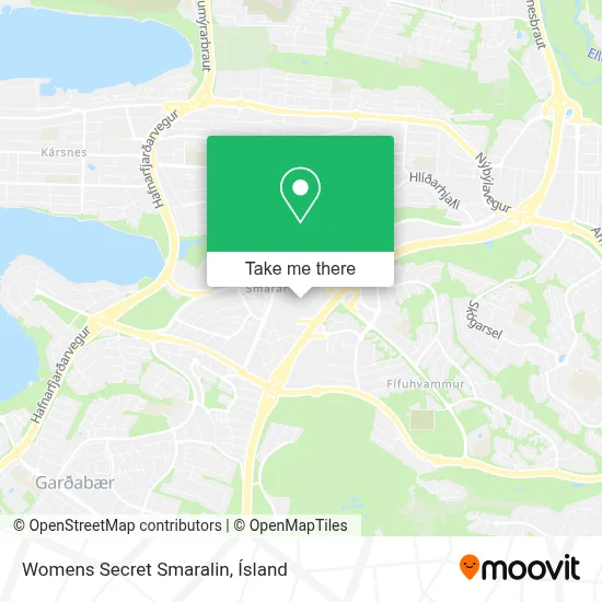 Womens Secret Smaralin map