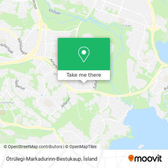 Mapa Ótrúlegi-Markadurinn-Bestukaup